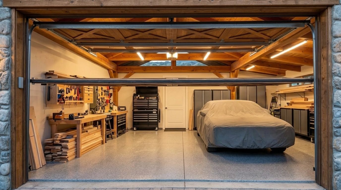 Scarlett Elite Garage Door Precision Mechanical Workshop in Addison, TX